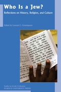 Cover: Who Is A Jew? - Purdue University Press