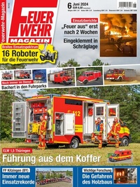 Abbildung von: Feuerwehr Magazin - Ebner Media Group