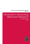 Cover: Advances in Accounting Behavioral Research - Emerald Publishing Limited