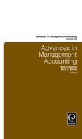 Cover: Advances in Management Accounting - Emerald Group Publishing Limited