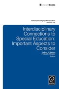Cover: Interdisciplinary Connections to Special Education - Emerald Publishing Limited
