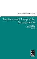 Cover: International Corporate Governance - Emerald Group Publishing Limited