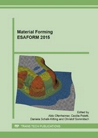 Enlarge image Cover: Material Forming ESAFORM 2015 - Trans Tech Publications Ltd