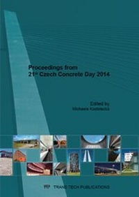 Abbildung von: Proceedings from 21st Czech Concrete Day 2014 - Trans Tech Publications Ltd