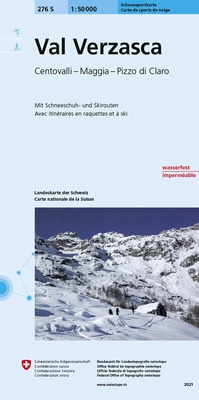 Abbildung von: 276S Val Verzasca Schneesportkarte - swisstopo