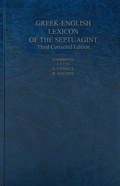 Cover: A Greek-English Lexicon of the Septuagint - Deutsche Bibelgesellschaft