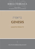 Cover: Biblia Hebraica Quinta (BHQ). Gesamtwerk zur Fortsetzung / Genesis - Deutsche Bibelgesellschaft