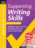 Cover: Supporting Writing Skills 5-6 - Andrew Brodie Publications