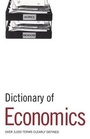 Cover: Dictionary of Economics - A & C Black Publishers Ltd