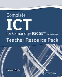 Abbildung von: Complete ICT for Cambridge IGCSE Teacher Pack (Second Edition) - Oxford University Press