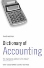 Cover: Dictionary of Accounting - A & C Black Publishers Ltd