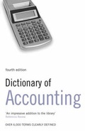 Cover: Dictionary of Accounting - A & C Black Publishers Ltd