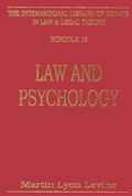 Cover: Law and Psychology - New York University Press