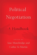 Cover: Political Negotiation - Brookings Institution