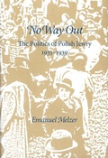 Cover: No Way Out - Hebrew Union College Press,U.S.
