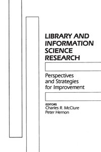 Enlarge image Cover: Library and Information Science Research - Praeger Publishers Inc