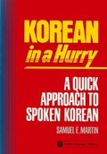 Cover: Korean in a Hurry - Tuttle Publishing