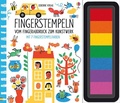 Cover: Fingerstempeln: Vom Fingerabdruck zum Kunstwerk - Usborne