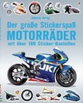 Cover: Der gro&szlig;e Stickerspa&szlig;: Motorr&auml;der - Usborne