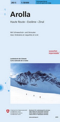 Abbildung von: 283S Arolla Schneesportkarte - swisstopo