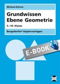Cover: Grundwissen Ebene Geometrie - Persen Verlag in der AAP Lehrerwelt GmbH