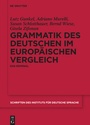 Bild: Grammatik des Deutschen im europ&auml;ischen Vergleich - De Gruyter