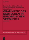 Cover: Grammatik des Deutschen im europ&auml;ischen Vergleich - De Gruyter