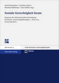 Abbildung von: Soziale Gerechtigkeit heute - Franz Steiner Verlag
