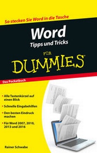 Enlarge image Cover: Word Tipps und Tricks für Dummies - Wiley-VCH