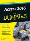 Cover: Access 2016 f&uuml;r Dummies - Wiley-VCH