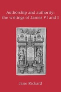 Cover: Authorship and Authority - Manchester University Press