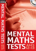Cover: Mental Maths Tests Age 12-13 - Andrew Brodie Publications