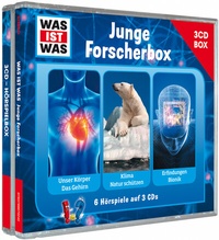 Abbildung von: WAS IST WAS 3-CD-Hörspielbox. Junge Forscherbox - Tessloff Verlag Ragnar Tessloff GmbH & Co. KG