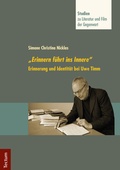 Cover: "Erinnern f&uuml;hrt ins Innere" - Tectum Wissenschaftsverlag