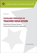 Cover: Scholarly Principles in Teacher Education - Waxmann