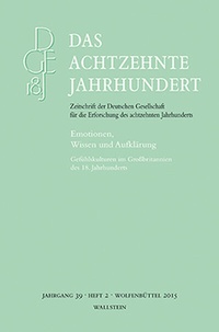 Abbildung von: Emotionen, Wissen und Aufklärung - Wallstein