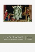 Cover: Offener Horizont - Wallstein