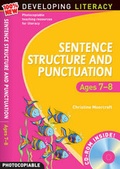 Cover: Sentence Structure and Punctuation - Ages 7-8: Year 3 - A & C Black Publishers Ltd