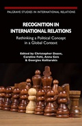 Cover: Recognition in International Relations - Palgrave Macmillan