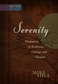 Cover: Serenity: Meditations of Acceptance, Courage and Wisdom - One Year Devotional - BroadStreet Publishing