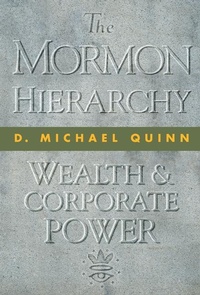 Enlarge image Cover: The Mormon Hierarchy - Signature Books