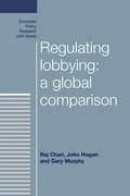 Cover: Regulating Lobbying: a Global Comparison - Manchester University Press