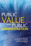 Cover: Public Value and Public Administration - Georgetown University Press