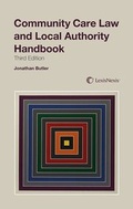 Cover: Community Care Law and Local Authority Handbook - Jordan Publishing