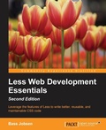 Cover: Less Web Development Essentials - Second Edition - Packt Publishing