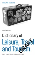 Cover: Dictionary of Leisure, Travel and Tourism - A & C Black Publishers Ltd