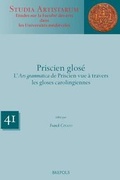 Cover: Priscien Glose - Brepols N.V.
