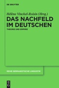 Cover: Das Nachfeld im Deutschen - De Gruyter