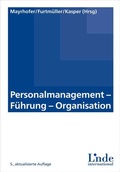 Cover: Personalmanagement - F&uuml;hrung - Organisation - Linde