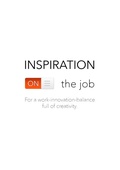 Cover: Inspiration on the job - BoD - Books on Demand